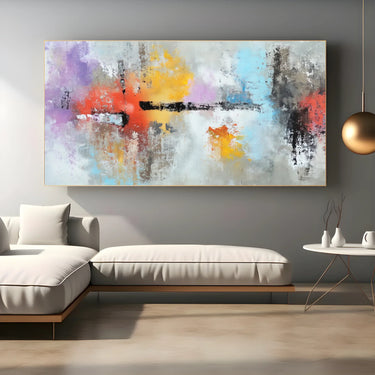 Quadro Stampa su Tela Riflessi Caldi - CupidoDesign