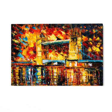Quadro Stampa su Tela Riflessi Incandescenti - CupidoDesign