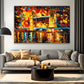 Quadro Stampa su Tela Riflessi Incandescenti - CupidoDesign