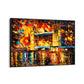 Quadro Stampa su Tela Riflessi Incandescenti - CupidoDesign