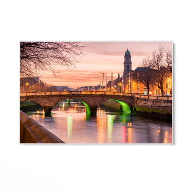 Quadro Stampa su Tela Riflessi urbani, Dublino - CupidoDesign