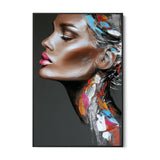 Quadro Stampa su Tela Riflesso Bronzo - CupidoDesign