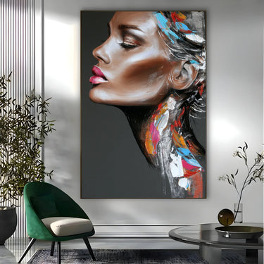 Quadro Stampa su Tela Riflesso Bronzo - CupidoDesign