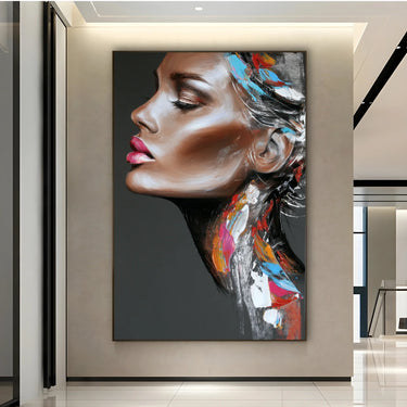 Quadro Stampa su Tela Riflesso Bronzo - CupidoDesign