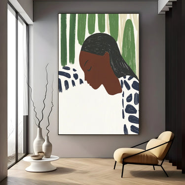 Quadro Stampa su Tela Riposo Intimo - CupidoDesign