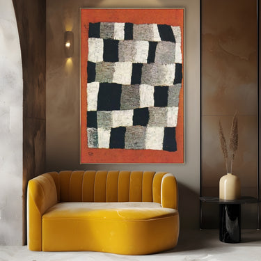 Quadro Stampa su Tela Ritmica, Paul Klee - CupidoDesign