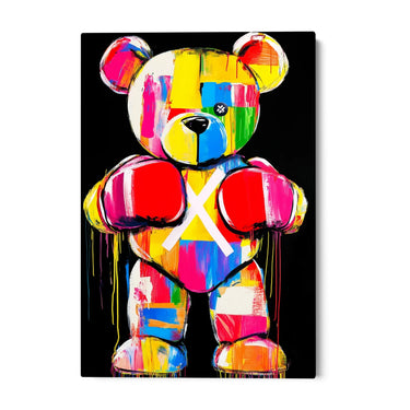 Quadro Stampa su Tela Ritmo Colorato - CupidoDesign