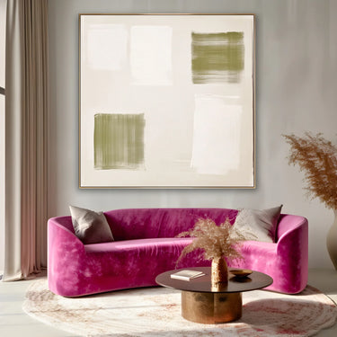 Quadro Stampa su Tela Ritmo Quieto - CupidoDesign