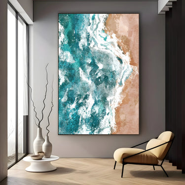 Quadro Stampa su Tela Ritorno alla Riva - CupidoDesign