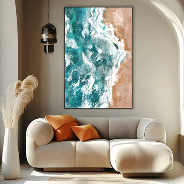 Quadro Stampa su Tela Ritorno alla Riva - CupidoDesign