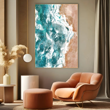 Quadro Stampa su Tela Ritorno alla Riva - CupidoDesign