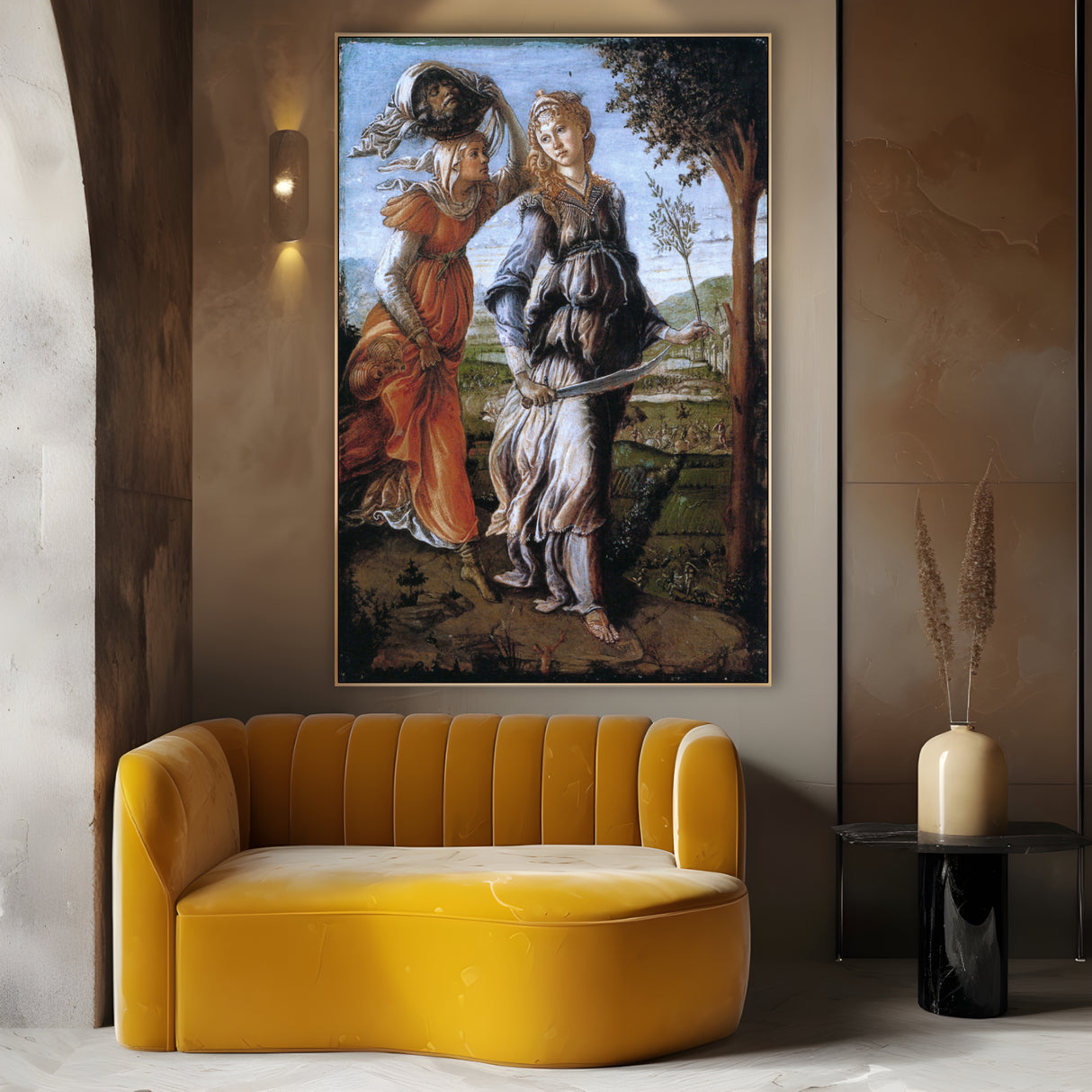 Quadro Stampa su Tela Ritorno di Giuditta, Sandro Botticelli - CupidoDesign