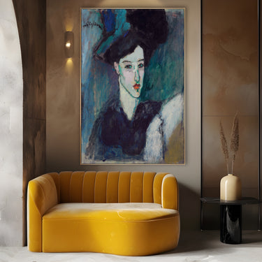 Quadro Stampa su Tela L'Ebrea, Amedeo Modigliani - CupidoDesign