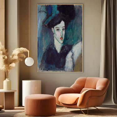 Quadro Stampa su Tela L'Ebrea, Amedeo Modigliani - CupidoDesign