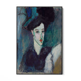 Quadro Stampa su Tela L'Ebrea, Amedeo Modigliani - CupidoDesign
