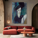 Quadro Stampa su Tela L'Ebrea, Amedeo Modigliani - CupidoDesign
