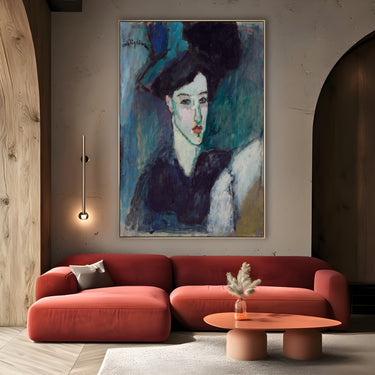 Quadro Stampa su Tela L'Ebrea, Amedeo Modigliani - CupidoDesign