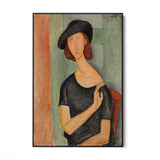 Quadro Stampa su Tela Jeanne Hebuterne, Amedeo Modigliani - CupidoDesign