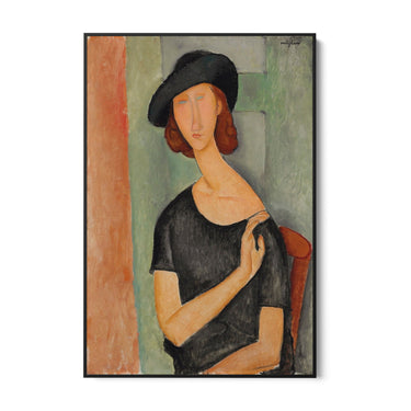 Quadro Stampa su Tela Jeanne Hebuterne, Amedeo Modigliani - CupidoDesign