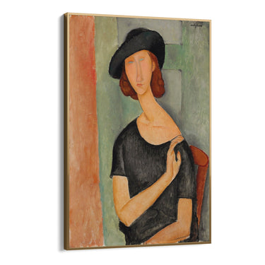 Quadro Stampa su Tela Jeanne Hebuterne, Amedeo Modigliani - CupidoDesign