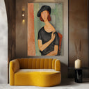 Quadro Stampa su Tela Jeanne Hebuterne, Amedeo Modigliani - CupidoDesign
