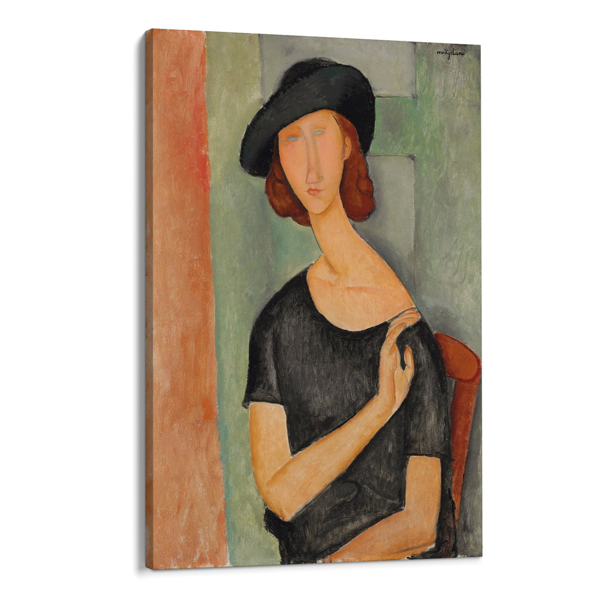 Quadro Stampa su Tela Jeanne Hebuterne, Amedeo Modigliani - CupidoDesign