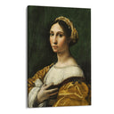 Quadro Stampa su Tela Ritratto di Giovane Donna, Raffaello Sanzio - CupidoDesign