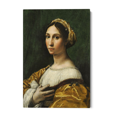 Quadro Stampa su Tela Ritratto di Giovane Donna, Raffaello Sanzio - CupidoDesign