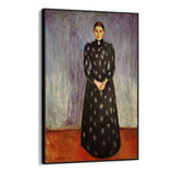 Quadro Stampa su Tela Ritratto di Inger Munch, Edvard Munch - CupidoDesign