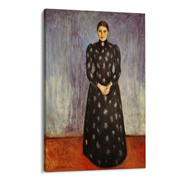 Quadro Stampa su Tela Ritratto di Inger Munch, Edvard Munch - CupidoDesign
