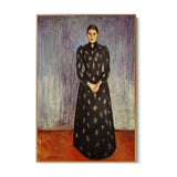 Quadro Stampa su Tela Ritratto di Inger Munch, Edvard Munch - CupidoDesign