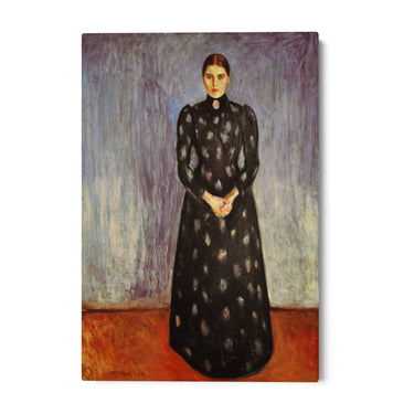 Quadro Stampa su Tela Ritratto di Inger Munch, Edvard Munch - CupidoDesign