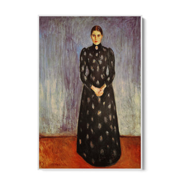 Quadro Stampa su Tela Ritratto di Inger Munch, Edvard Munch - CupidoDesign