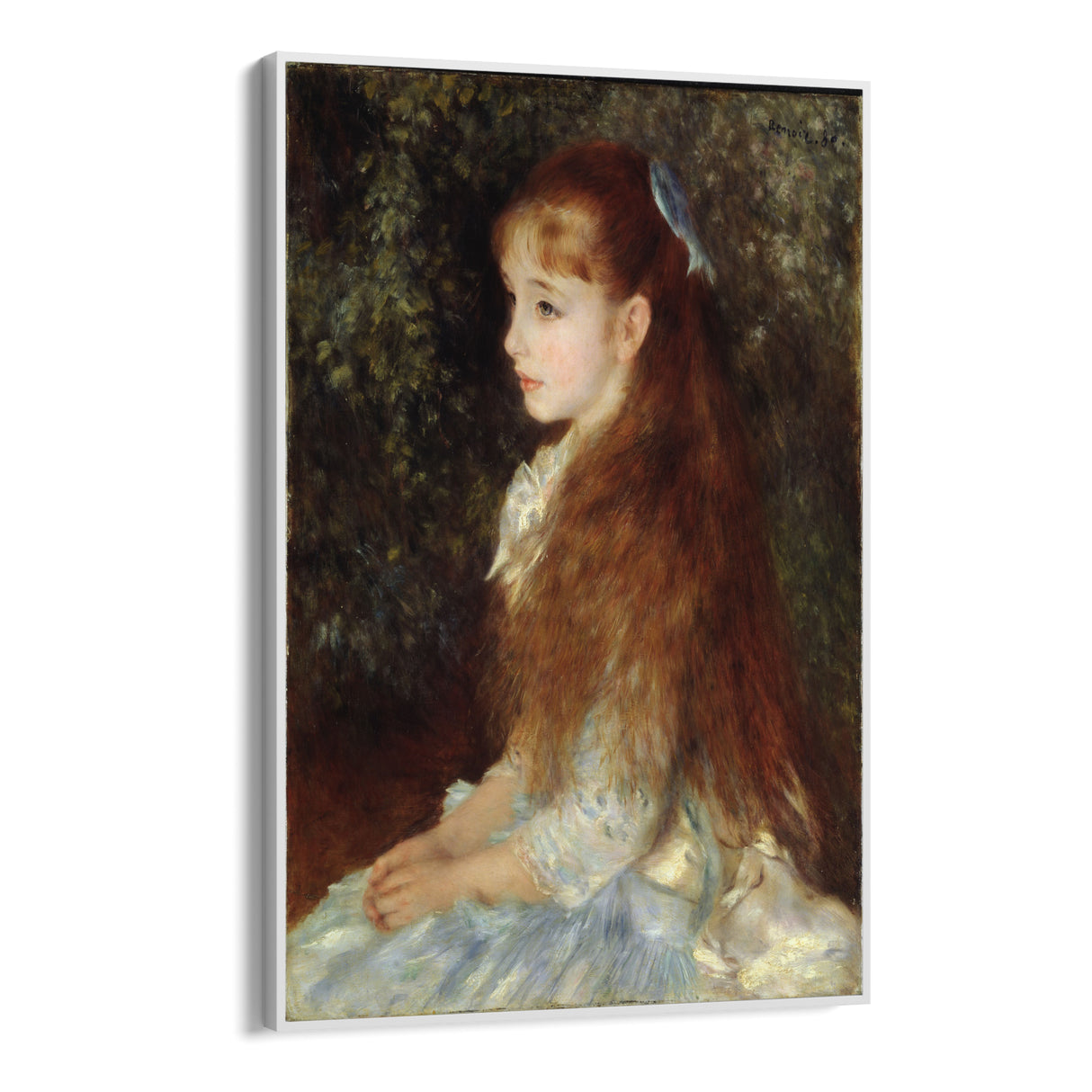 Quadro Stampa su Tela Ritratto di Irene Cahen d'Anversa, Pierre Auguste Renoir - CupidoDesign