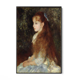 Quadro Stampa su Tela Ritratto di Irene Cahen d'Anversa, Pierre Auguste Renoir - CupidoDesign