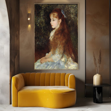 Quadro Stampa su Tela Ritratto di Irene Cahen d'Anversa, Pierre Auguste Renoir - CupidoDesign