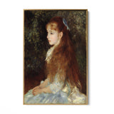 Quadro Stampa su Tela Ritratto di Irene Cahen d'Anversa, Pierre Auguste Renoir - CupidoDesign