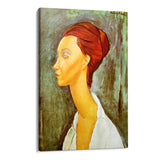 Quadro Stampa su Tela Ritratto di Lunia Czechowska, Amedeo Modigliani - CupidoDesign