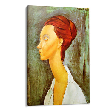 Quadro Stampa su Tela Ritratto di Lunia Czechowska, Amedeo Modigliani - CupidoDesign