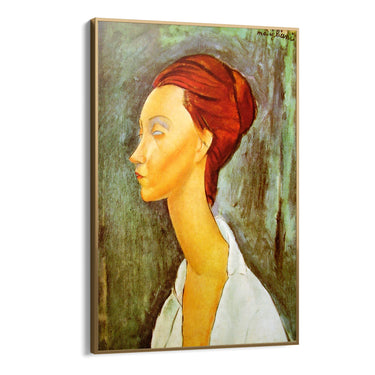 Quadro Stampa su Tela Ritratto di Lunia Czechowska, Amedeo Modigliani - CupidoDesign