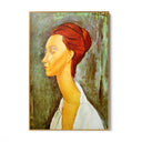 Quadro Stampa su Tela Ritratto di Lunia Czechowska, Amedeo Modigliani - CupidoDesign