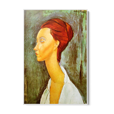 Quadro Stampa su Tela Ritratto di Lunia Czechowska, Amedeo Modigliani - CupidoDesign