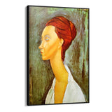 Quadro Stampa su Tela Ritratto di Lunia Czechowska, Amedeo Modigliani - CupidoDesign