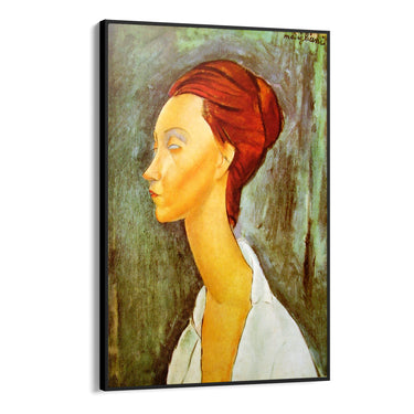 Quadro Stampa su Tela Ritratto di Lunia Czechowska, Amedeo Modigliani - CupidoDesign