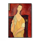 Quadro Stampa su Tela Ritratto di Lunia, Amedeo Modigliani - CupidoDesign