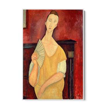 Quadro Stampa su Tela Ritratto di Lunia, Amedeo Modigliani - CupidoDesign