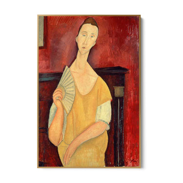 Quadro Stampa su Tela Ritratto di Lunia, Amedeo Modigliani - CupidoDesign