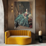 Quadro Stampa su Tela Ritratto di Madame de Pompadour, François Boucher - CupidoDesign