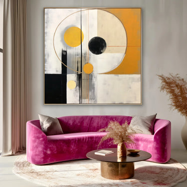 Quadro Stampa su Tela Rivelazioni Gialle - CupidoDesign