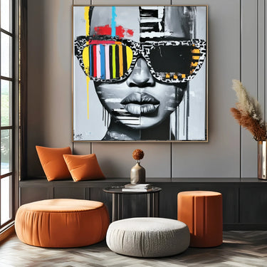 Quadro Stampa su Tela Rivoluzione Pop - CupidoDesign